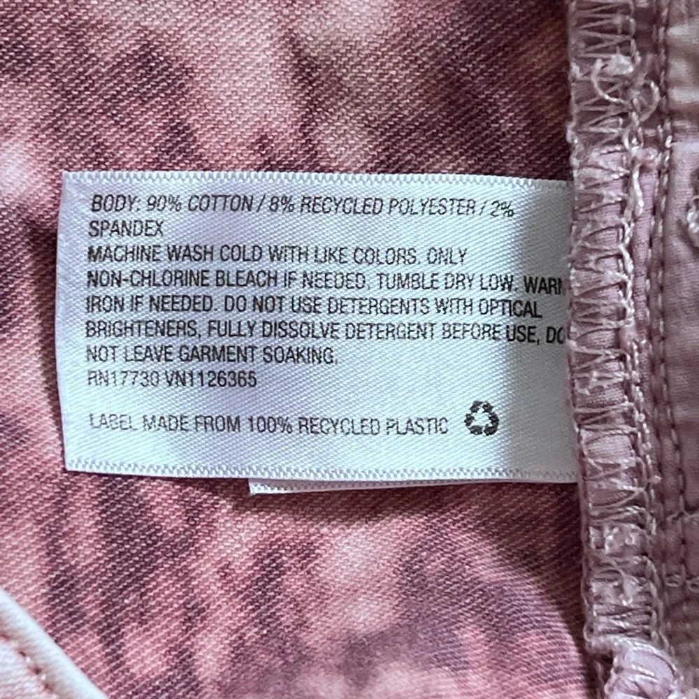 Universal Thread™ Pink Acid Wash High Rise Skinny Ankle Jeans-Size 0/25